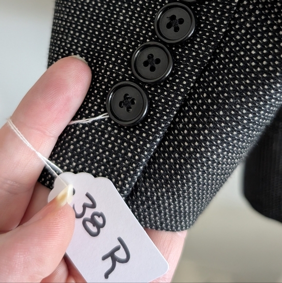 Alfani Gray Sport Coat with Notched Lapel - Picture 8 of 8